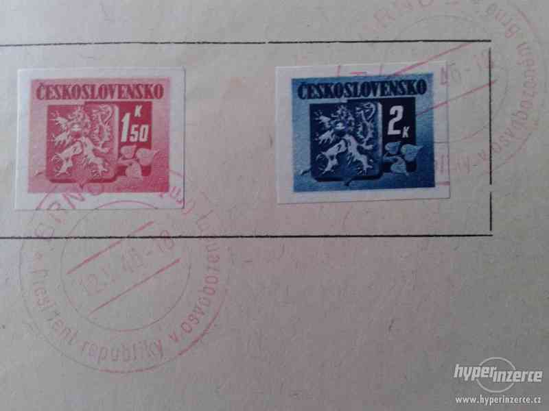 originální aršíky příjezdu prezidenta v roce 1945 - foto 4