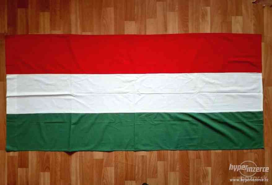 Vlajka Madarsko veľká 73x 158 cm - foto 1