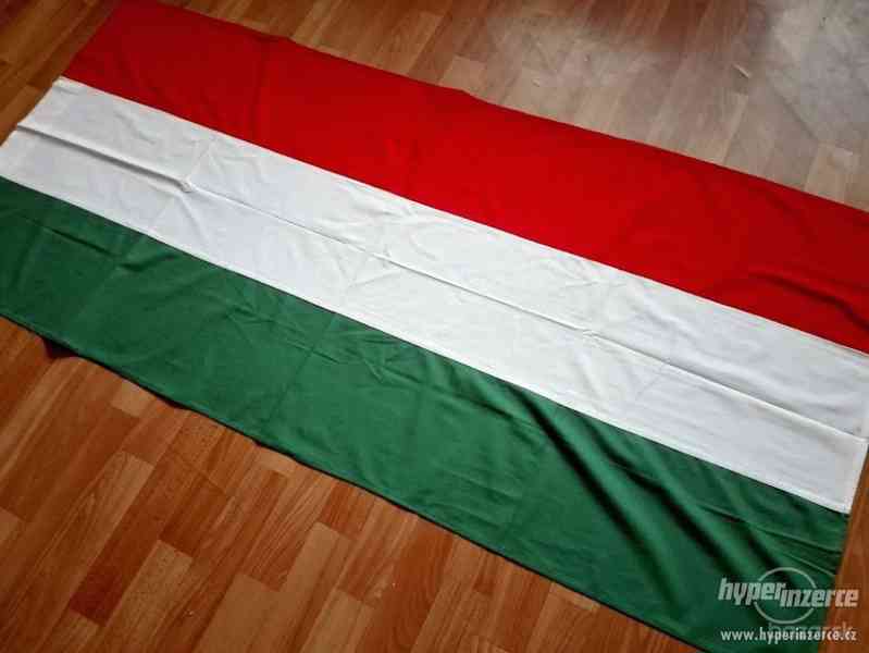 Vlajka Madarsko veľká 73x 158 cm - foto 2