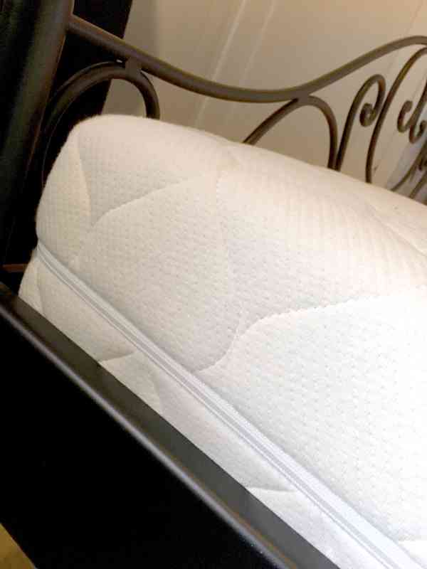 kovaná postel komplet s roštem a matrací 140x200 - foto 8