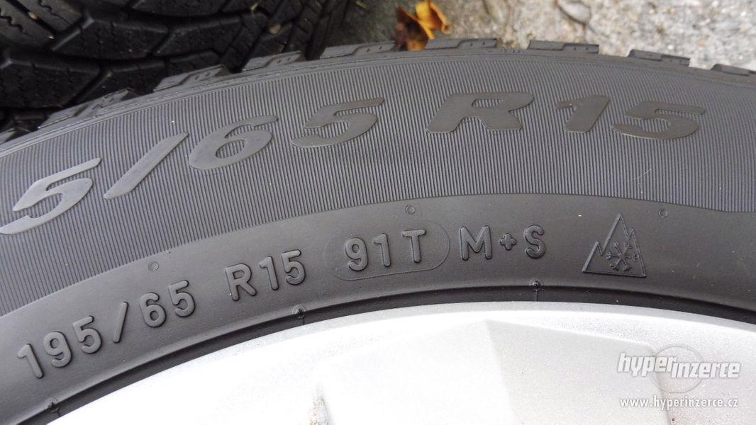 ZIMNÍ SADA OCTAVIA2: PLECHÁČE R15 5x112 ET47 195/65/15 8mm - foto 11