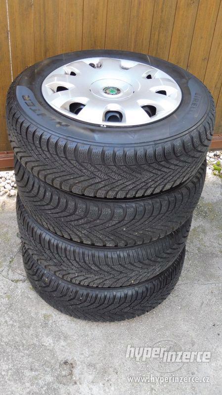 ZIMNÍ SADA OCTAVIA2: PLECHÁČE R15 5x112 ET47 195/65/15 8mm - foto 20