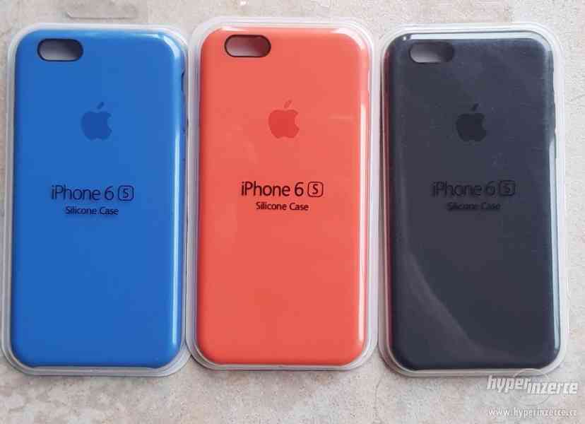 iPhone 6/6s nové originál silikon. kryty - foto 1