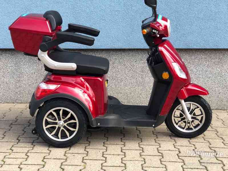 Seniorský vozík SELVO 3500.6 - 2 roky záruka - foto 2