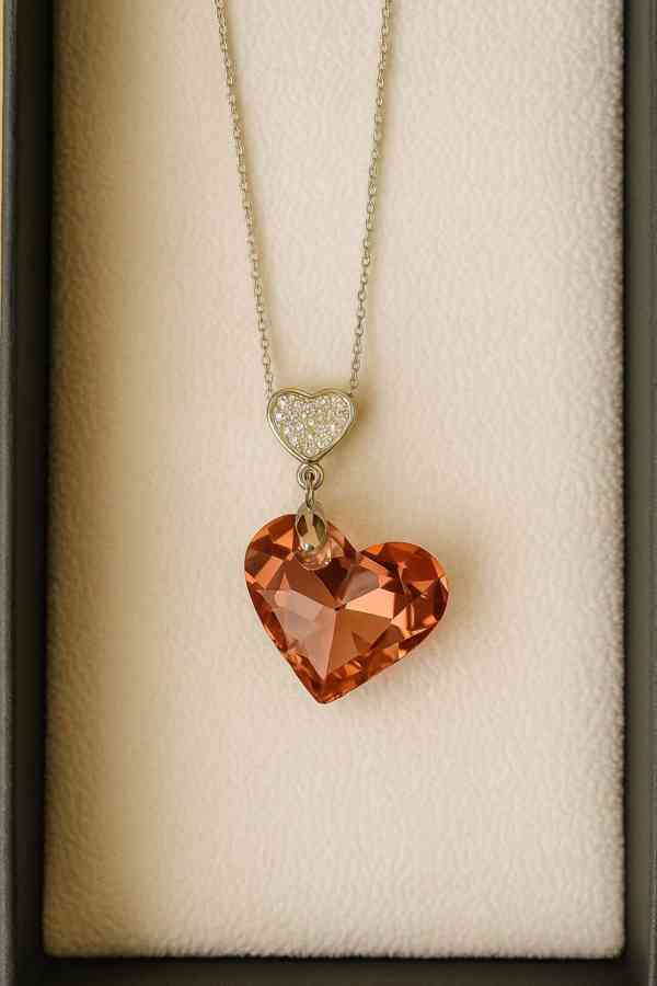 Originál náhrdelník se srdcem Preciosa! - foto 1
