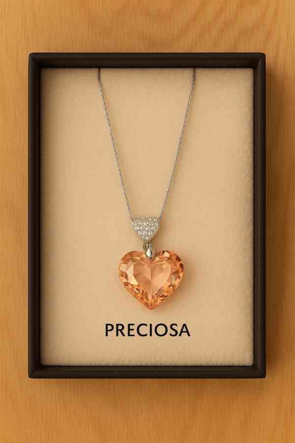 Originál náhrdelník se srdcem Preciosa!