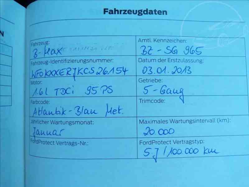 Ford B-Max 1,6 TDCi TITANIUM-HNED ODJÍŽDÍTE - foto 15