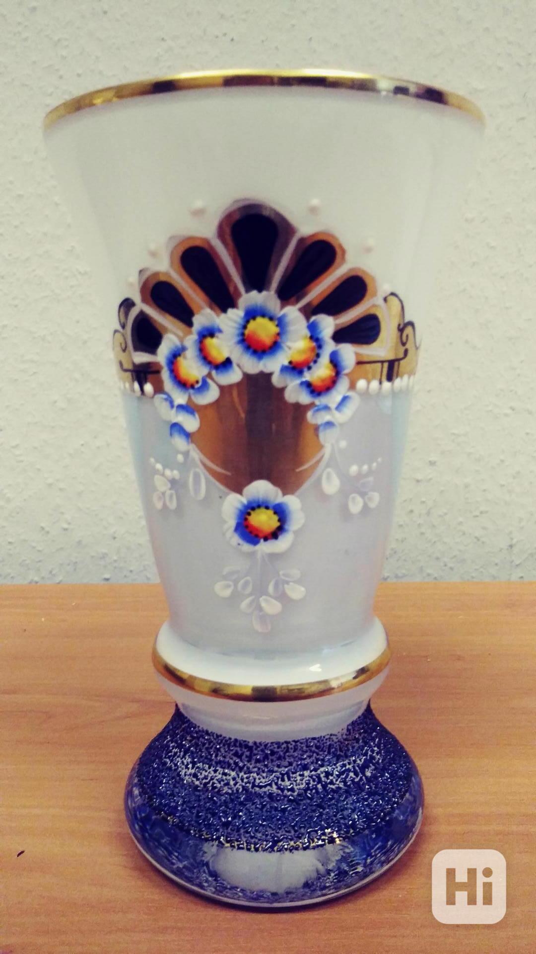 Dekorativní skleněná váza - foto 1