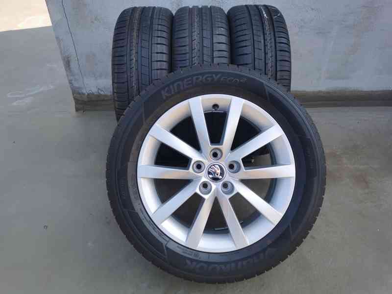 205/55R16 alu kola škoda scala 6x16 5x100 ET38 letní pneu  - foto 18