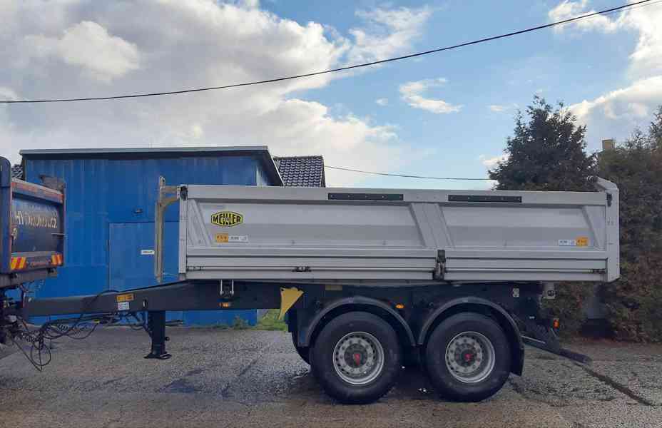 Sklápěcí přívěs MEILLER 1822 Bordmatic - hydraulická bočnice - foto 2