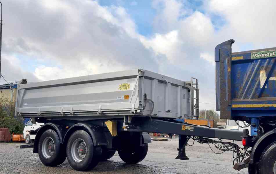 Sklápěcí přívěs MEILLER 1822 Bordmatic - hydraulická bočnice - foto 4