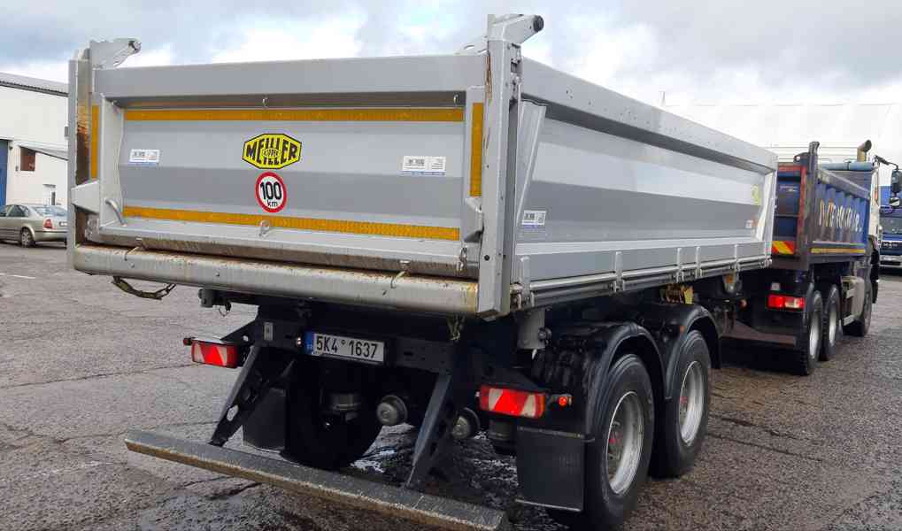 Sklápěcí přívěs MEILLER 1822 Bordmatic - hydraulická bočnice - foto 6