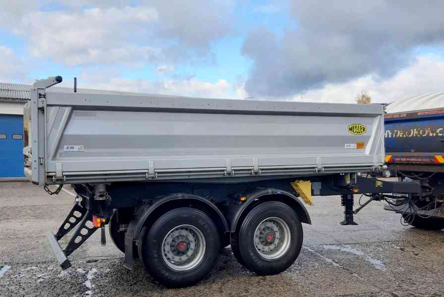 Sklápěcí přívěs MEILLER 1822 Bordmatic - hydraulická bočnice - foto 5