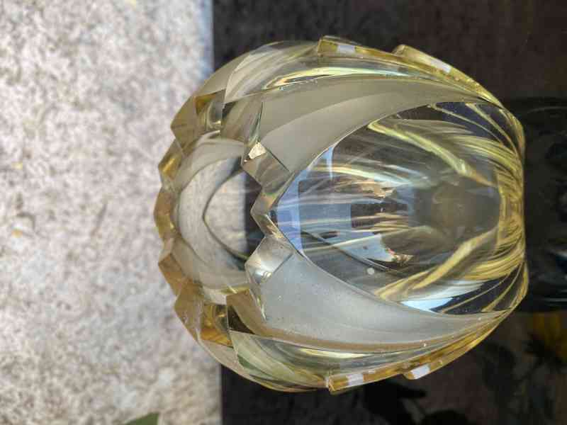 Váza Art Deco 30 -40.léta květina - foto 4