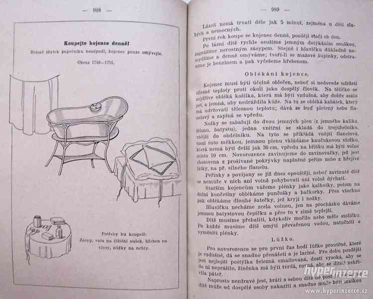Praktická hospodyňka - dvojdílná stará kniha z roku 1927 - foto 7