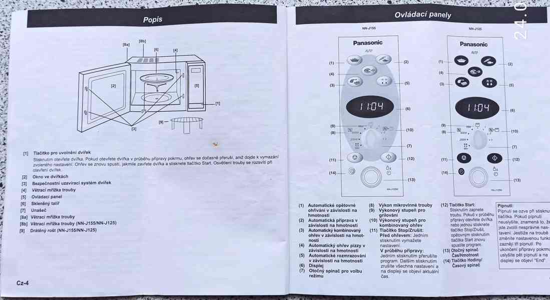 Mikrovlnná trouba Panasonic - foto 7