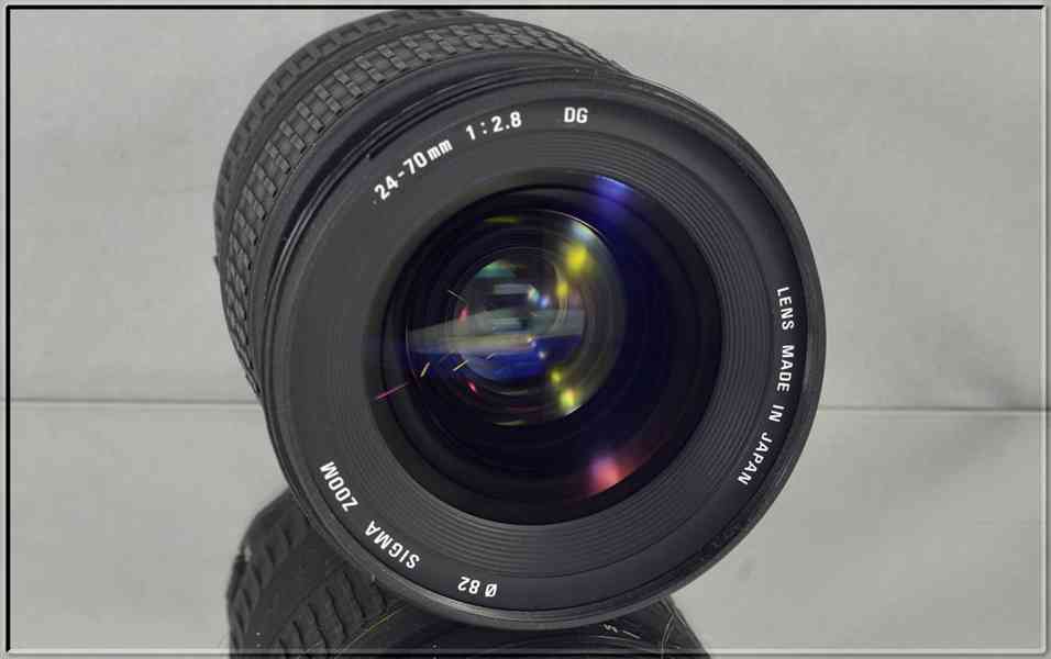 pro Canon - Sigma DG 24-70mm F/2.8 EX ASPHERICAL **full-fram - foto 4