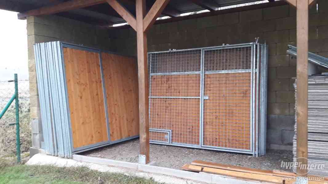 Prodám díly pro výstavbu čtyř kotců 4 x 2 m. - foto 2