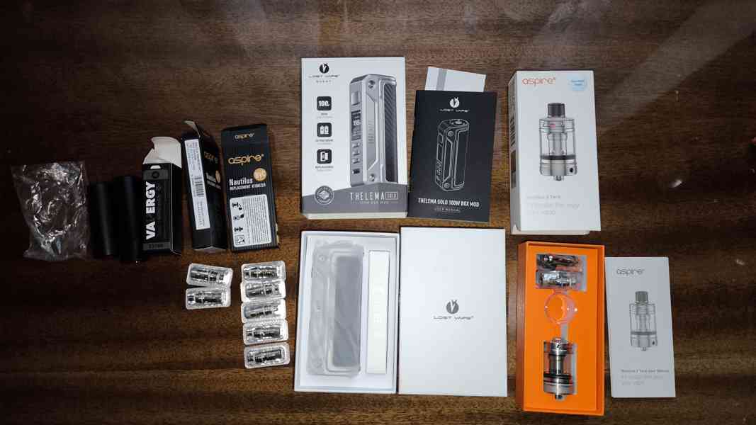 Kompletní set Thelema solo 100W, Aspire Nautilus - foto 6