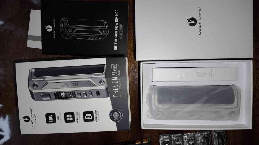 Kompletní set Thelema solo 100W, Aspire Nautilus - foto 4