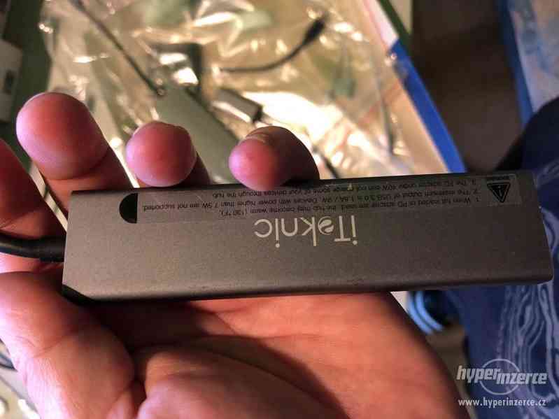 USB C Hub na HDMI,USB PD,USB3.0,USB2.0,SD/TF) - foto 1