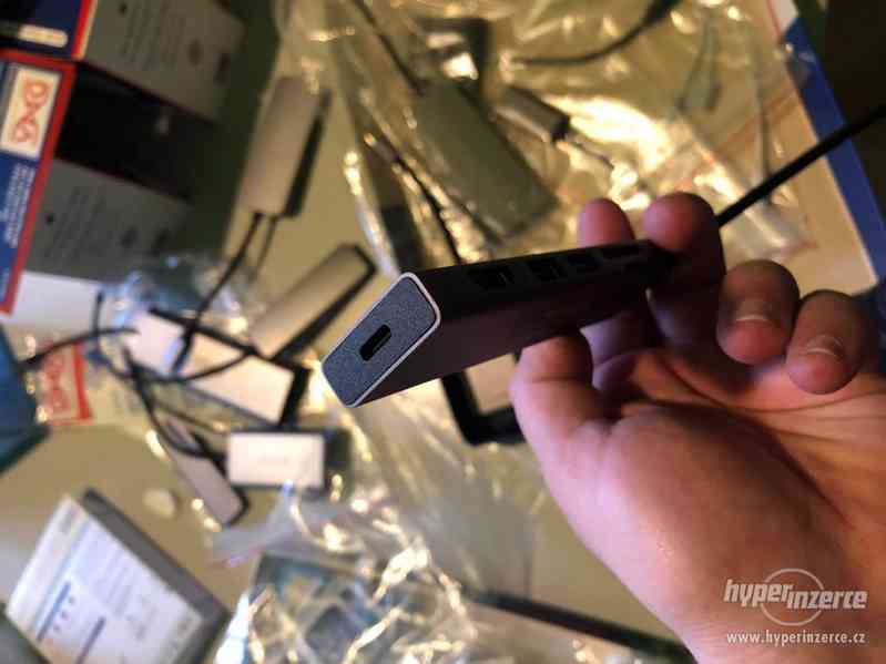 USB C Hub na HDMI,USB PD,USB3.0,USB2.0,SD/TF) - foto 3