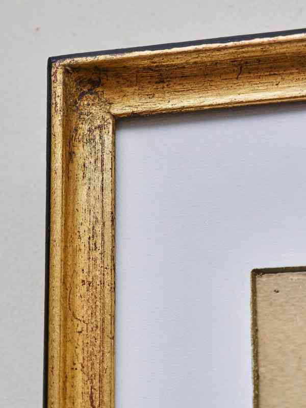 Jeptišky před klášterem akvarel 49 X 36 cm - foto 7
