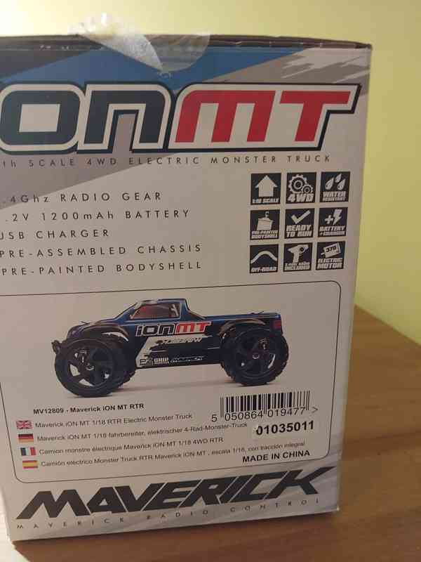 RC auto MAVERICK ION MT 1/18 RTR Monster Truck - foto 22