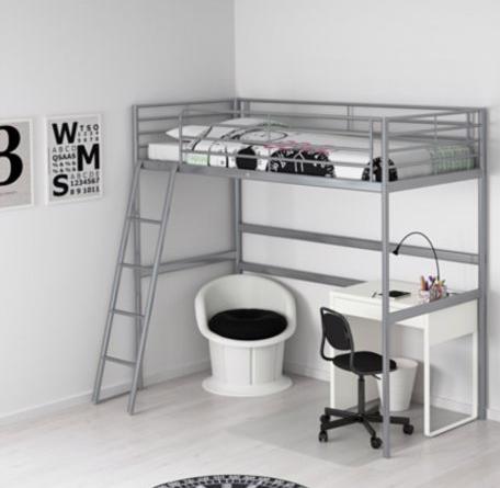 Vysoká postel z Ikeii - foto 1