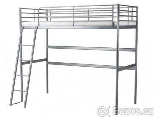 Vysoká postel z Ikeii - foto 3