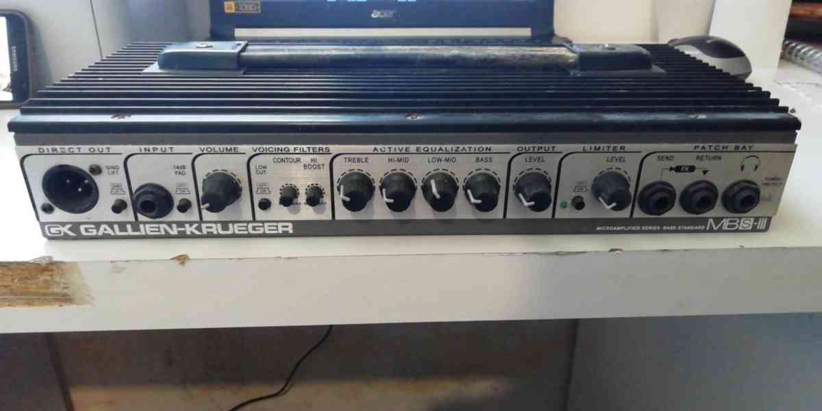 Gallien Krueger MB 150S III basový zesilovač - foto 1