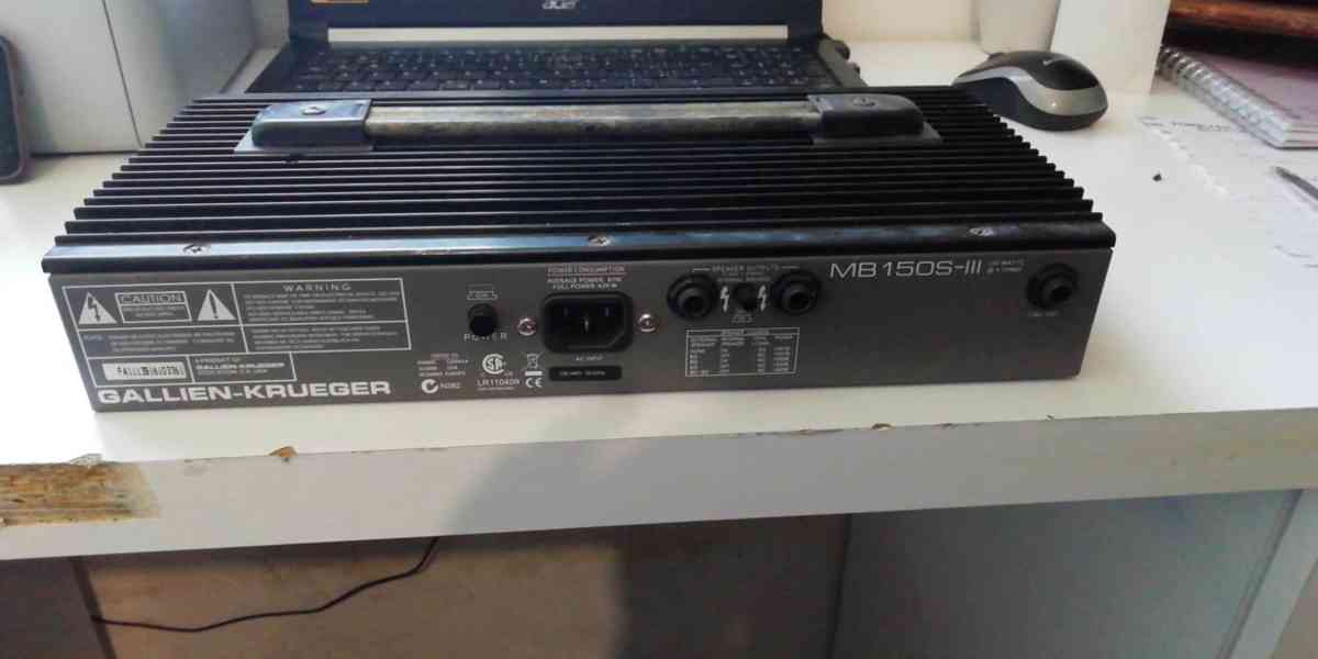 Gallien Krueger MB 150S III basový zesilovač - foto 2