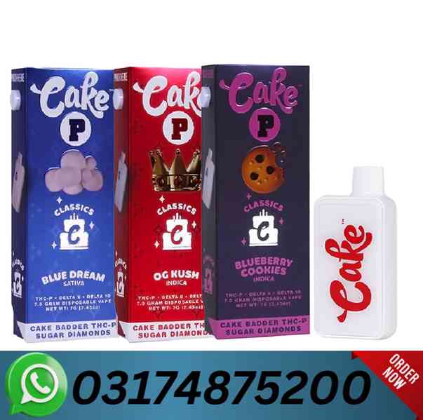 Cake Classics THC-P Sugar Diamonds Disposable In Kotri - foto 2