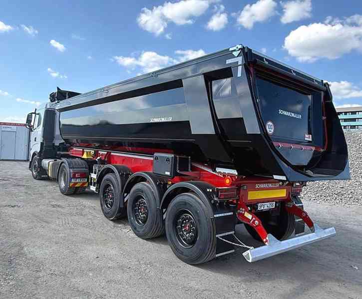 Skláěpcí návěs SCHWARZMÜLLER 29 m3 s el.plachtou + IVECO 510 - foto 4