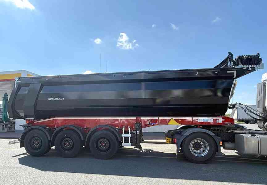 Skláěpcí návěs SCHWARZMÜLLER 29 m3 s el.plachtou + IVECO 510 - foto 5