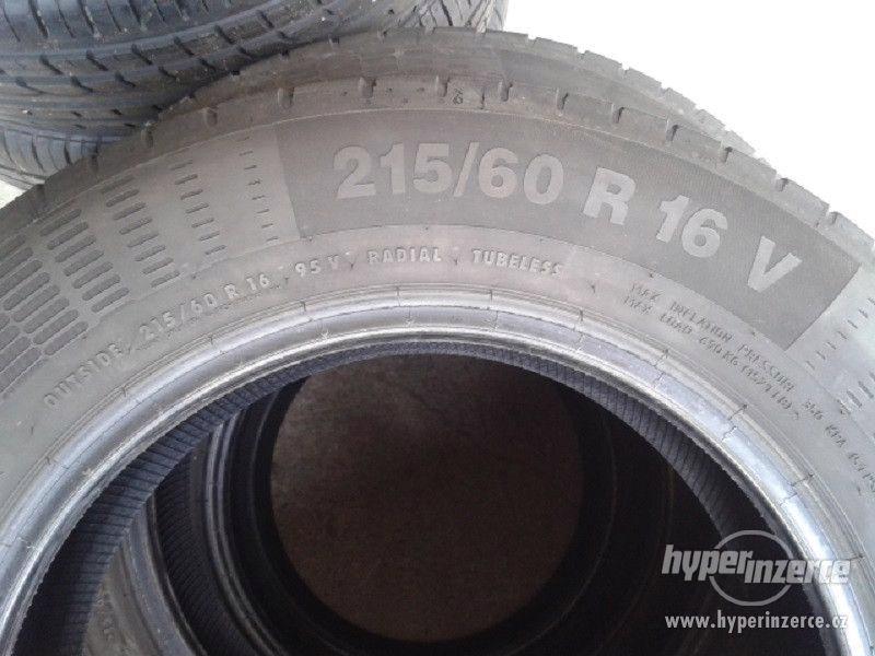 Sada letních pneu Continental 215/60/16 - foto 3