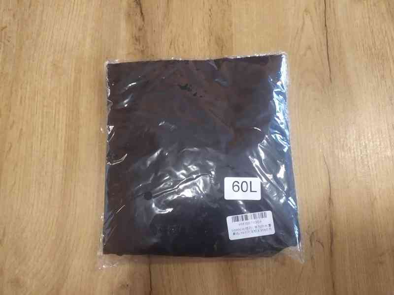 Ultralehká pláštěnka na batoh, 60l, NOVÁ, černá - foto 3