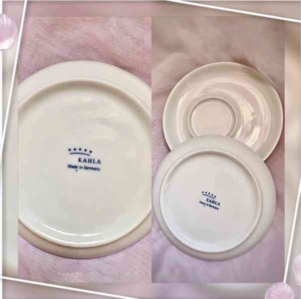 Kahla porcelánový servis– 6 šálků + 6 podšálků - foto 2