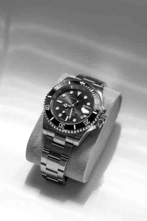 Hodinky SeikoMod Submariner Black - foto 4