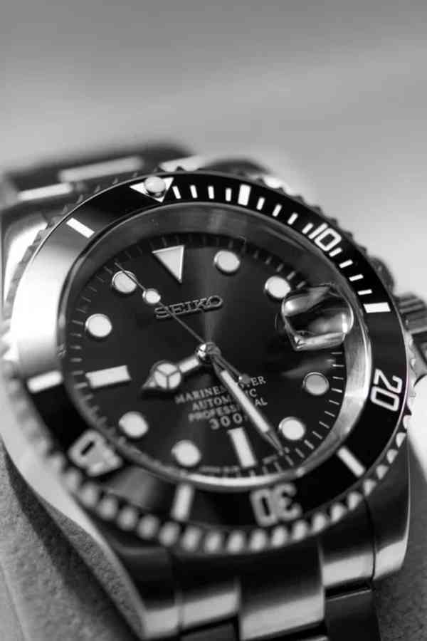 Hodinky SeikoMod Submariner Black - foto 7