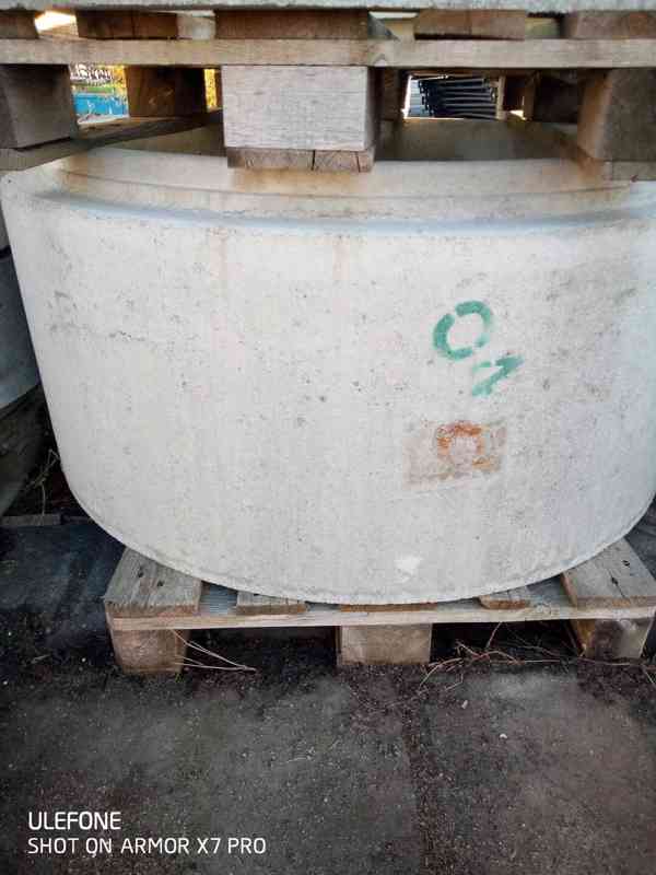 Betonové skruže, šachtová dna - foto 3
