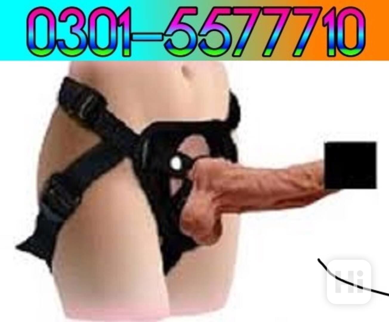 9 Inch Silicone Condom With Belt In Karachi * 03015577710 Or - foto 1