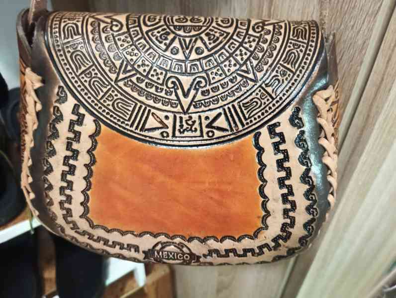 Kožená kabelka z Mexika  - foto 3