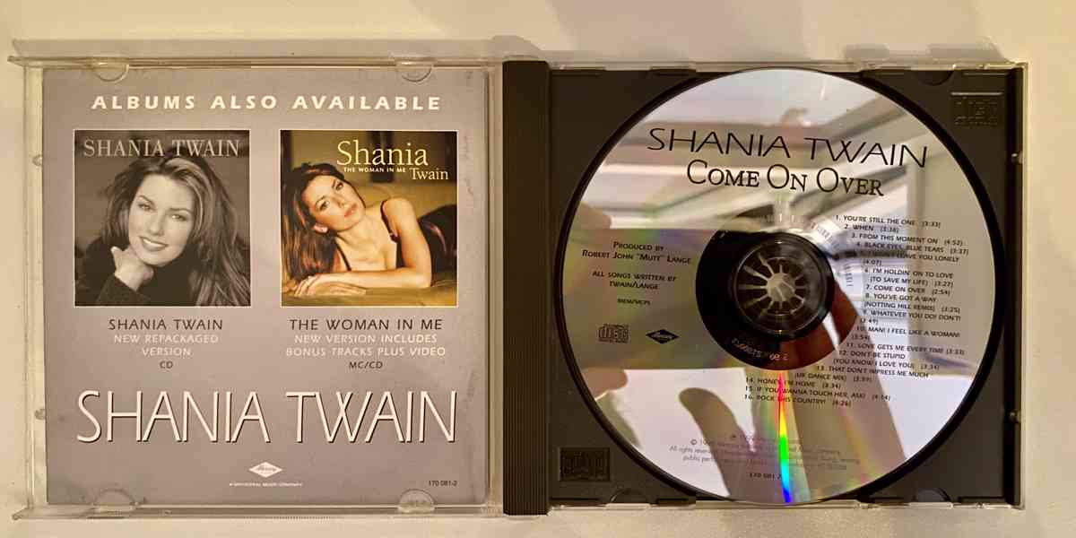 CD SHANIA TWAIN - COME ON OVER - foto 2