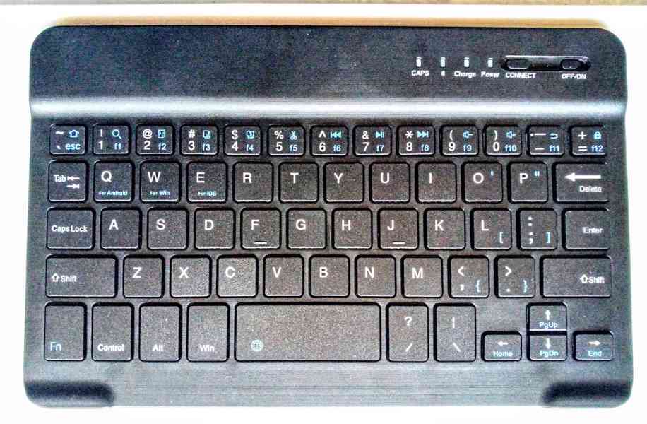 Prodám BT klávesnici 10" - nepoužité, vybalené a otestované - foto 1