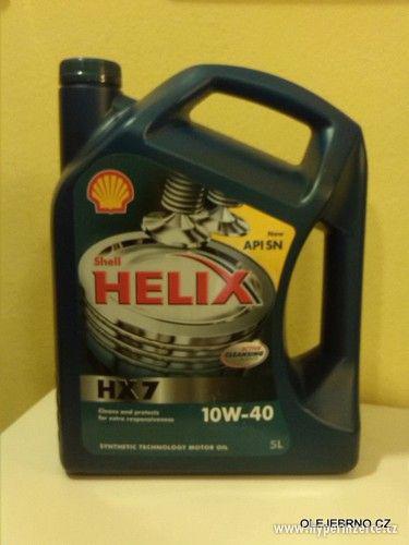 SHELL HELIX HX7 10W40 5L - foto 1