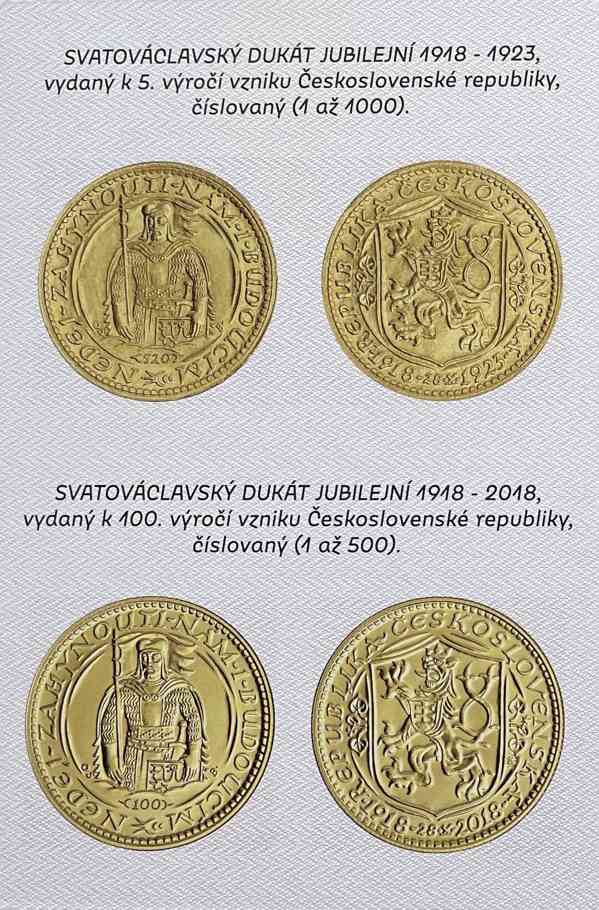Jubilejní číslovaný svatováclavský dukát - foto 3