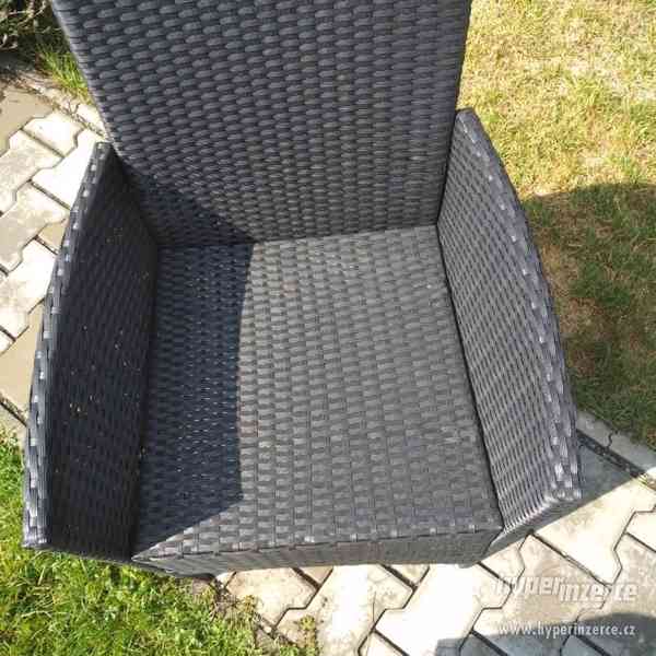 zahradni nabytek balkon terasa set sedacka ratan - foto 5