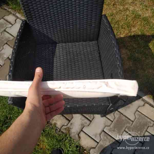 zahradni nabytek balkon terasa set sedacka ratan - foto 6