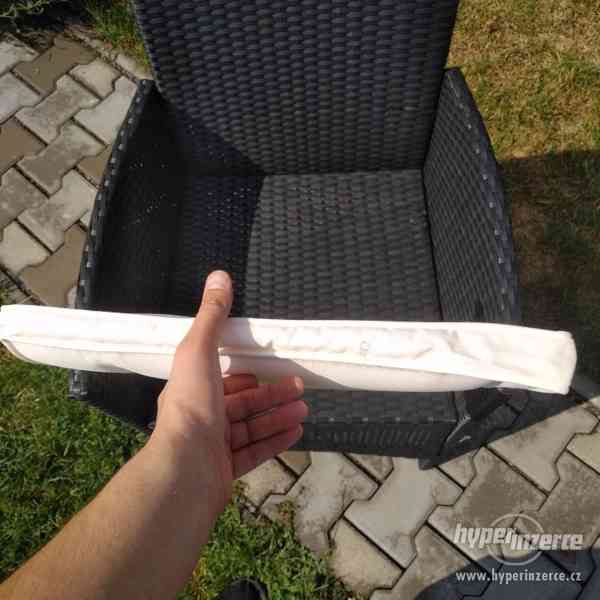 zahradni nabytek balkon terasa set sedacka ratan - foto 7